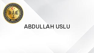 ABDULLAH USLU